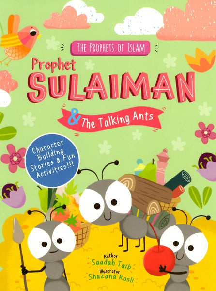 The Prophets Of Islam: Prophet Sulaiman And The Talking Ants Activity Book - Childrens Books - The Islamic Foundation