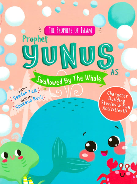 The Prophets Of Islam: Prophet Yunus Swallowed By The Whale Activity Book - Children’s Books - The Islamic Foundation