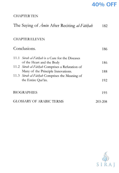 The Spiritual Cure: An Explanation to Surah Al-Fatihah - Islamic Books - Dar As-Sunnah Publishers