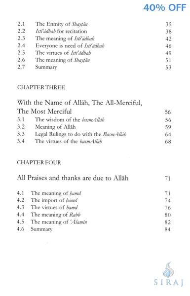 The Spiritual Cure: An Explanation to Surah Al-Fatihah - Islamic Books - Dar As-Sunnah Publishers