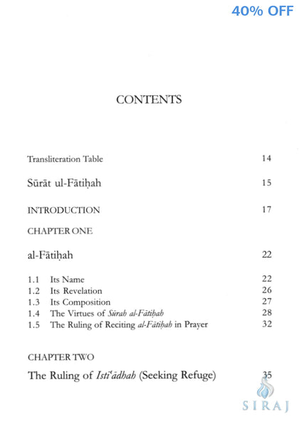 The Spiritual Cure: An Explanation to Surah Al-Fatihah - Islamic Books - Dar As-Sunnah Publishers