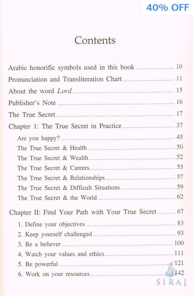The True Secret - Islamic Books - IIPH