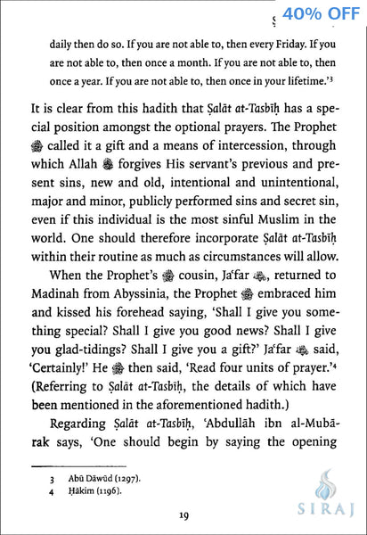 The Virtues and Rulings of Salat at-Tasbih - Islamic Books - Turath Publishing
