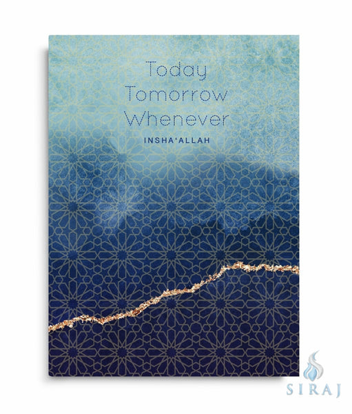 Today Tomorrow Whenever InshaAllah Notebook - Notebooks - Islamic Moments