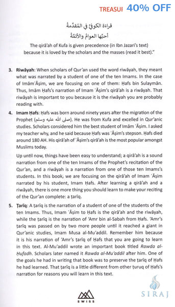 Treasure Found: A Standardized Reading of Hafs for English Speakers - Islamic Books - Suhaib Webb