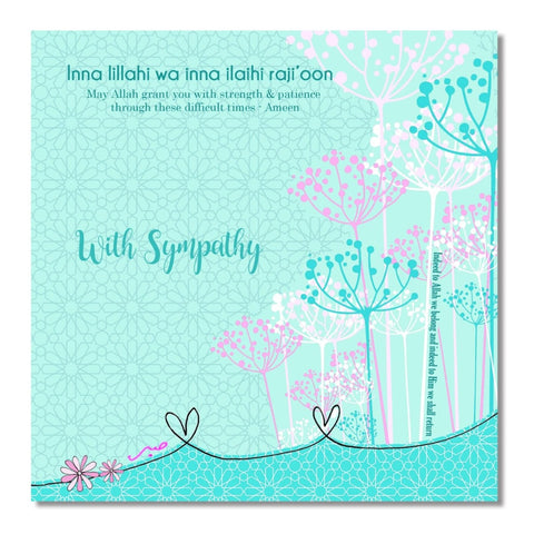 With Sympathy - Greeting Cards - Islamic Moments