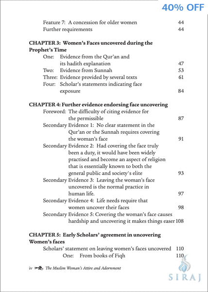 Women’s Emancipation during the Prophet’s Lifetime: Muslim Women’s Attire and Adornment - Volume 4 - Islamic Books - Kube Publishing