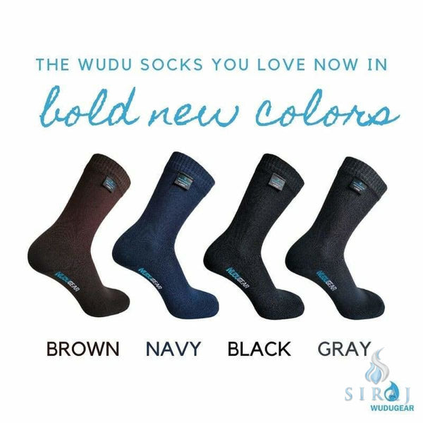 Wudu Socks - Brown - Socks - Wudu Gear